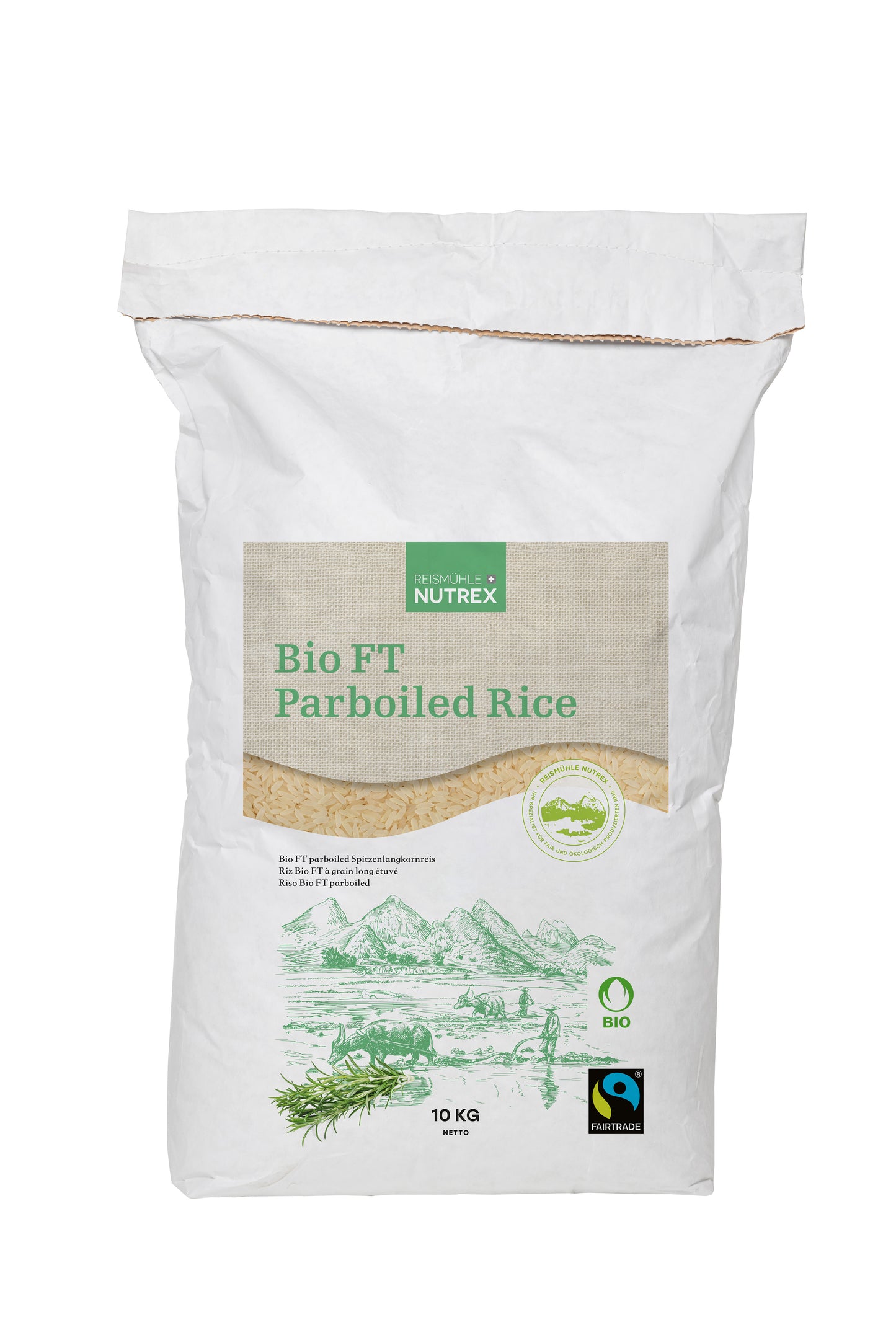 Bio Fairtrade Parboiled Reis
