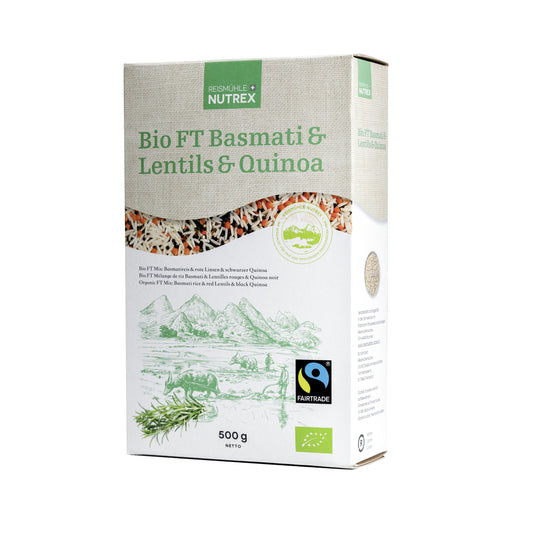 Bio Fairtrade Basmati & Lentils & Quinoa