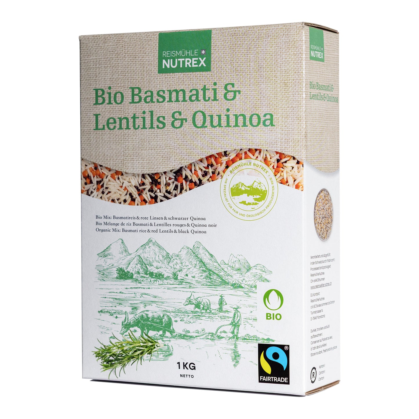 Bio Fairtrade Basmati & Lentils & Quinoa