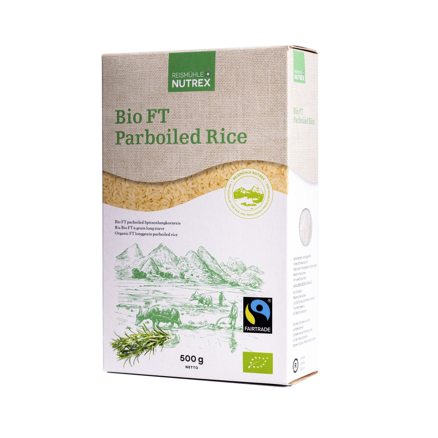 Bio Fairtrade Parboiled Reis